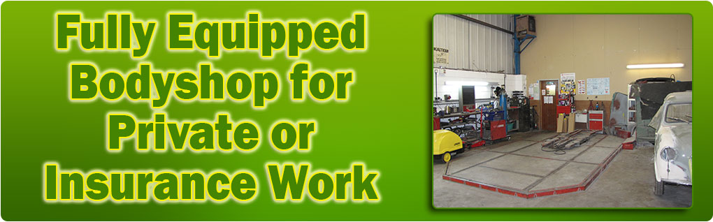 Fully Equipped Bodyshop for Private or Insurance Work